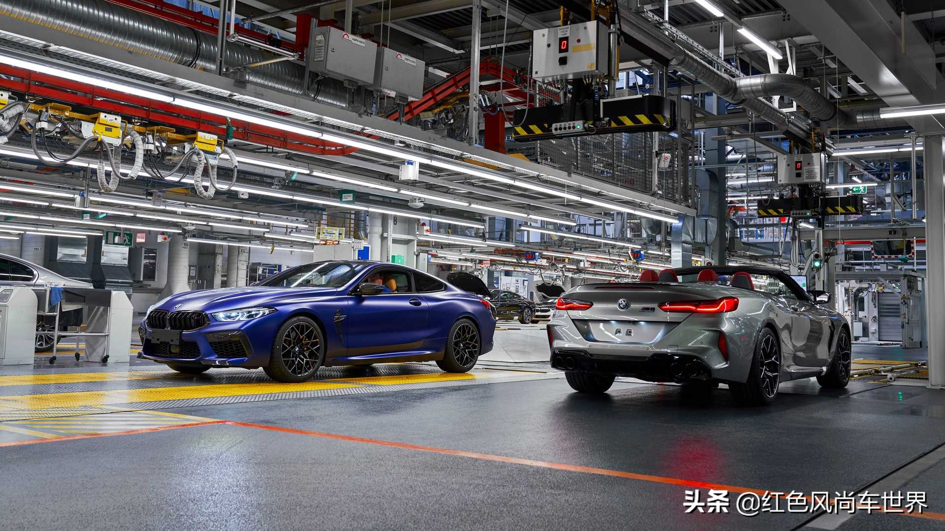 宝马全新m8以及敞篷版多图曝光,宝马全新的m8双门敞篷跑车