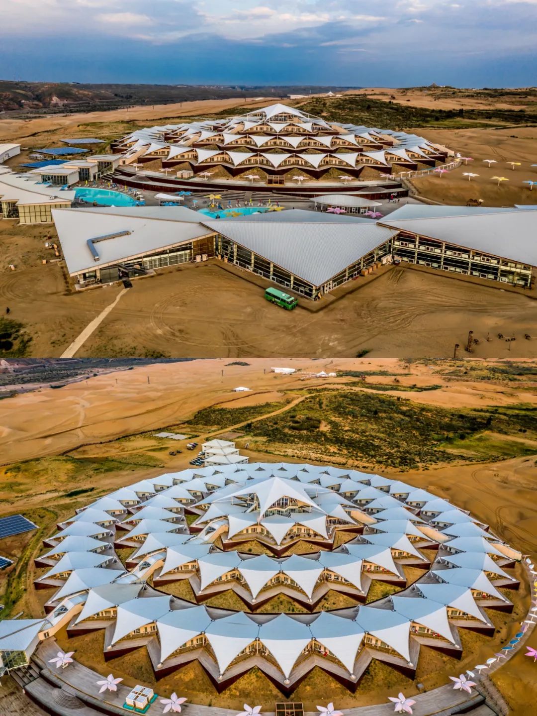 驾驶长安UNI-K从榆林启程一路北上鄂尔多斯观茫茫大漠