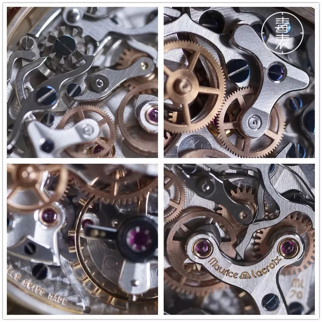 艾美橡树机芯,古董计时腕表