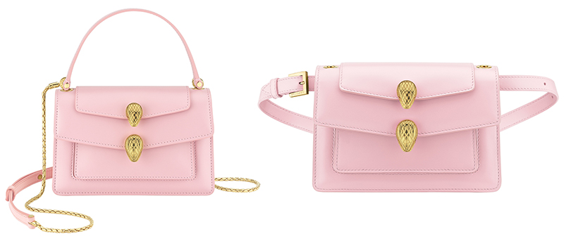 宝格丽蛇头和bv联名款包,宝格丽2019秋冬新品