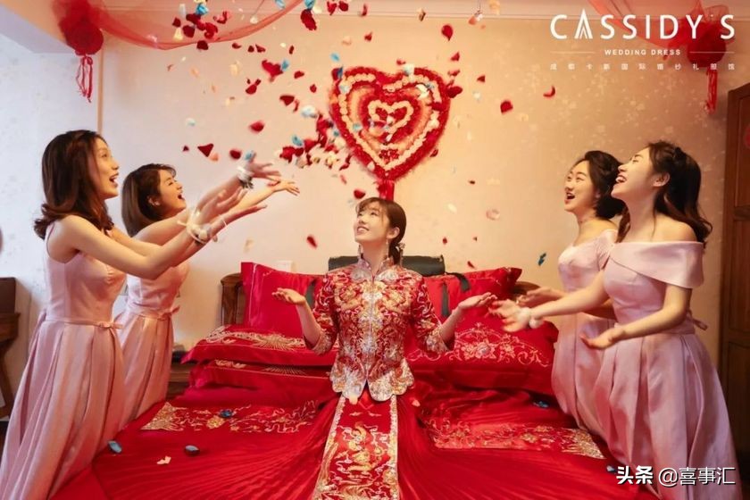 结婚用品女方陪嫁必买实用,新娘结婚服装必买