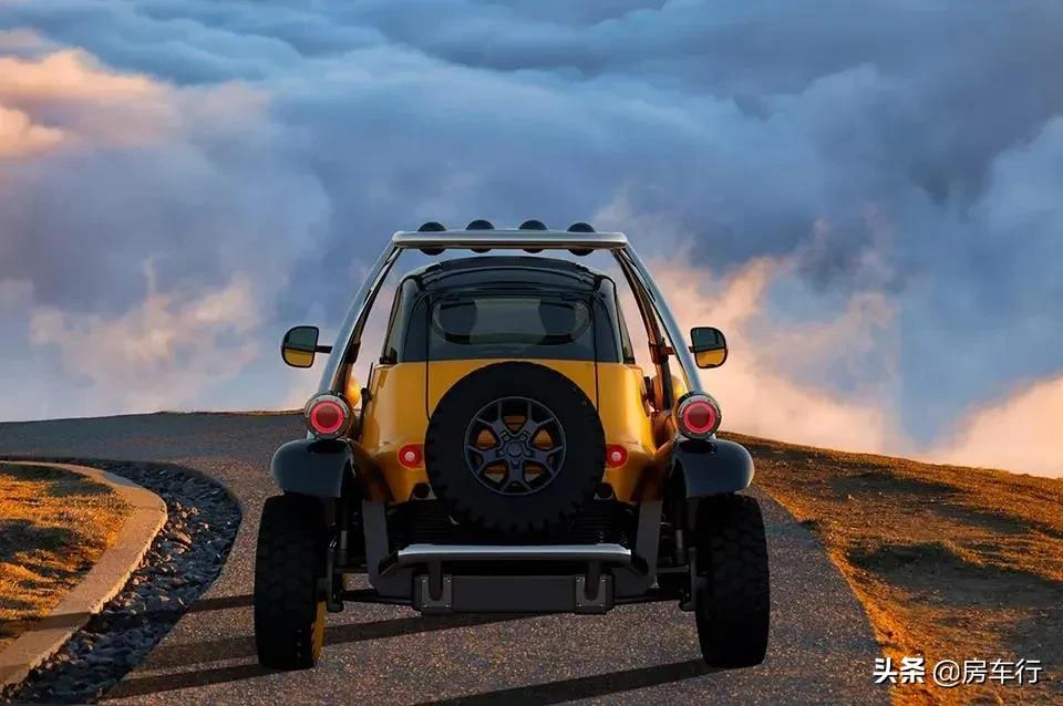 户外露营新选择：Microlino微型越野车，车身小巧，性能强悍