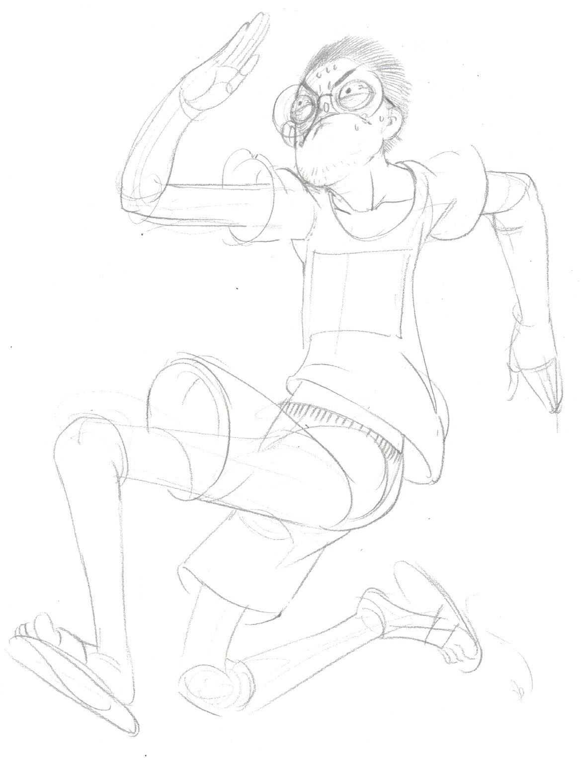 速写基本知识教学视频,速写人物临摹初学者教程