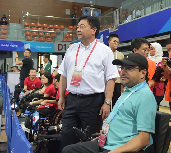 亚洲残奥委会主席：体育运动为残疾人打开了一道门