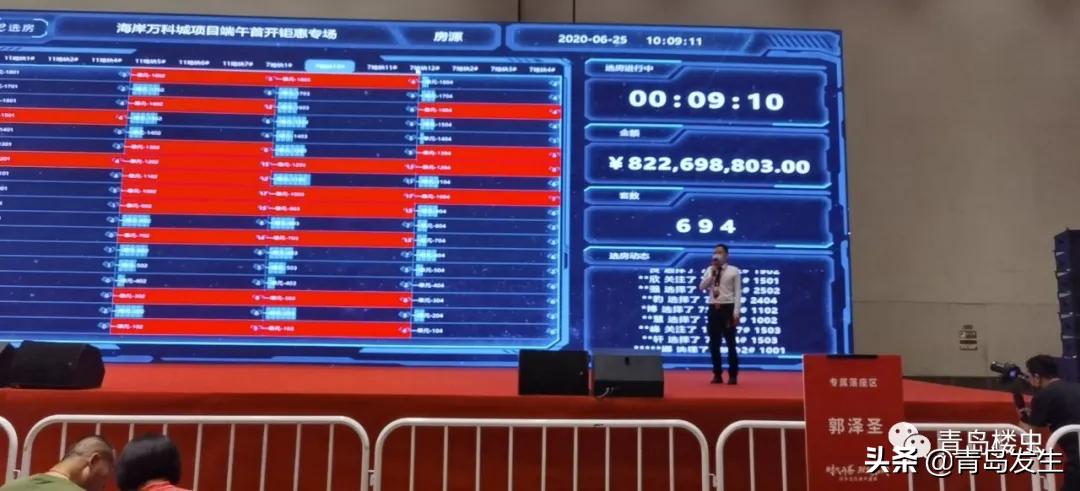 这波韭菜不好割！胶南海岸万科城开盘当天不甚理想