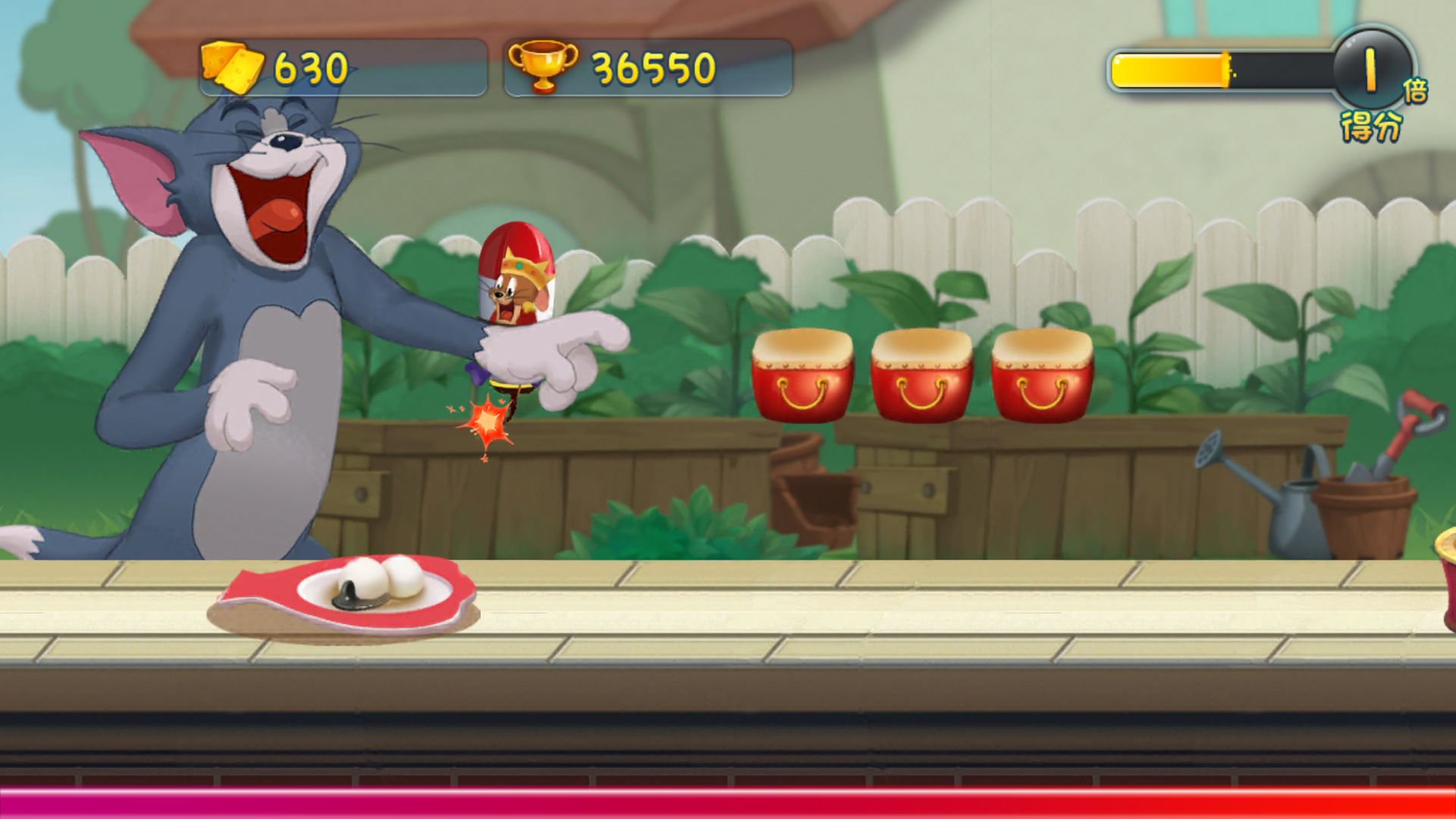 猫和老鼠:新版本更新“猫鼠酷跑”,莱特宁还是布奇好难选择