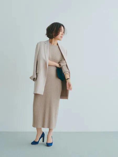 看这位45+日本博主的时尚穿搭，有一种由内而外散发的自信张扬