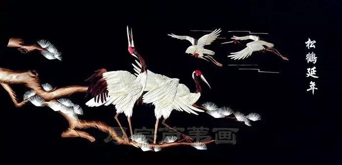 麦秆画芦苇画,最好看的麦秆画