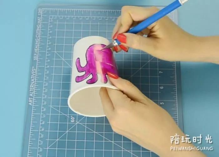 纸杯还能这样做你学到了吗,纸杯还可以这样玩儿