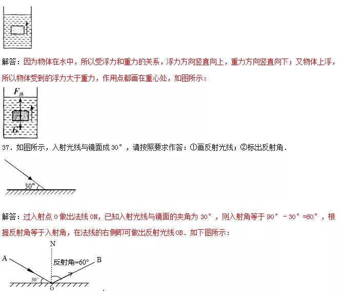 中考物理复习必考,中考物理作图专题复习课件