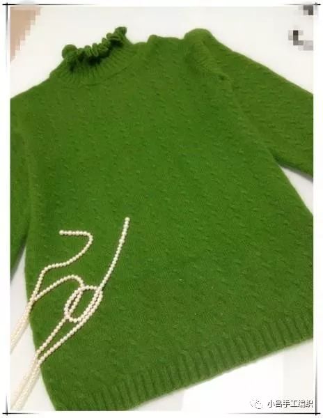 从上往下织的春秋款网红毛衣教程,简单打底毛衣女秋冬粉色