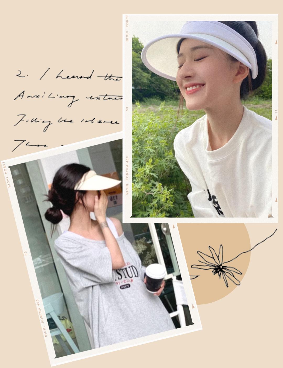 油头帽夏季,适合遮短发油头的帽子