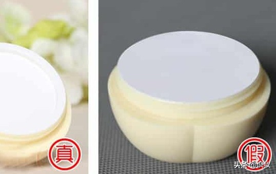 美妆化妆品真假鉴定,桃子护手霜真假对比