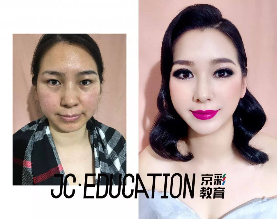 晚宴妆容及服装搭配,晚宴妆容配粉裙子