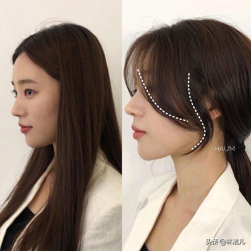 发型千千万,减龄显脸小最重要,赵丽颖说秘密就在刘海分缝线上
