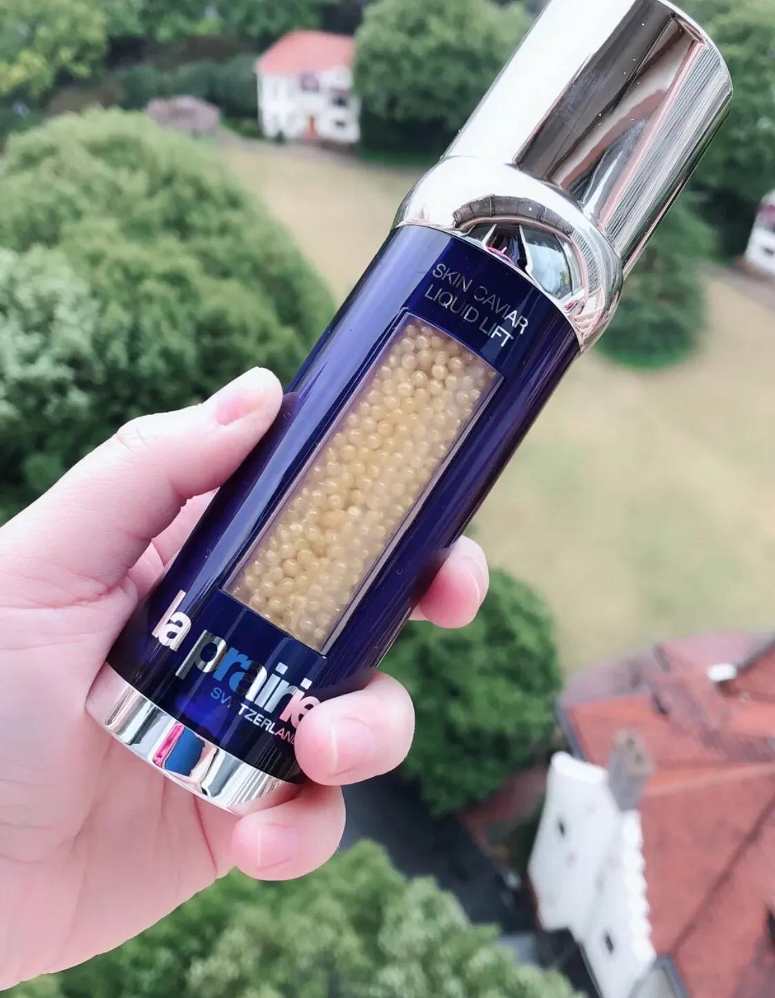 海蓝之谜搭配兰蔻焕白精华,海蓝之谜修复精华配美白精华