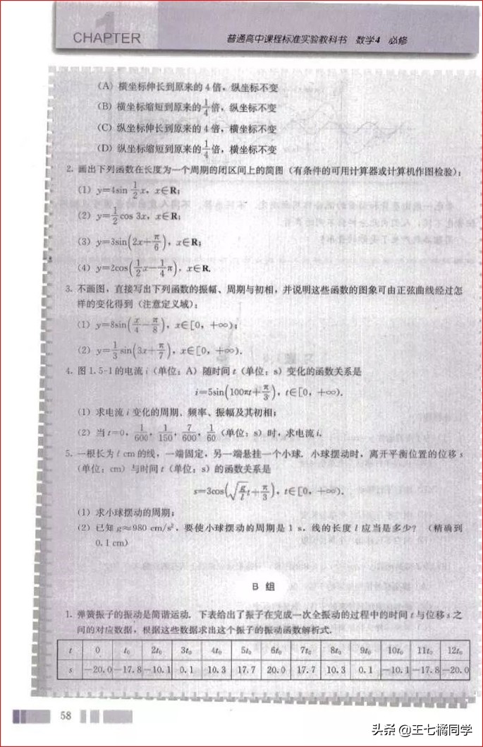 高一数学必修四免费教学视频,高中人教版必修四数学重点知识点