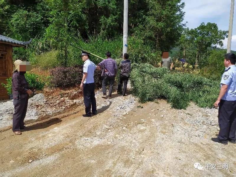 非法拦路阻止项目施工？看看将乐这伙人如何化解