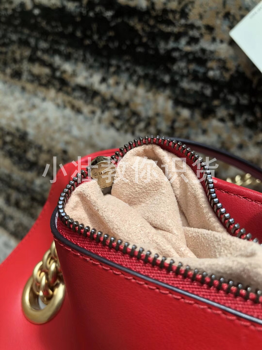 guccimarmont包真假鉴别,guccimarmont真假鉴定图