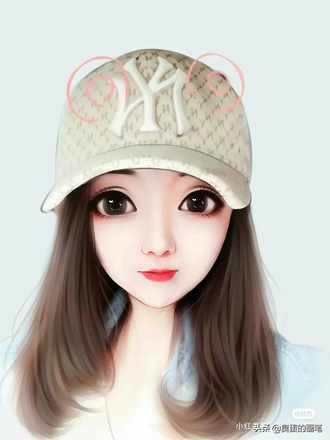 卡通布娃娃头像可爱呆萌,奶凶奶气的可爱头像真人好看