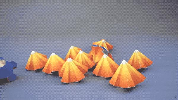 折纸变成机器,最近最火的折纸玩具儿童