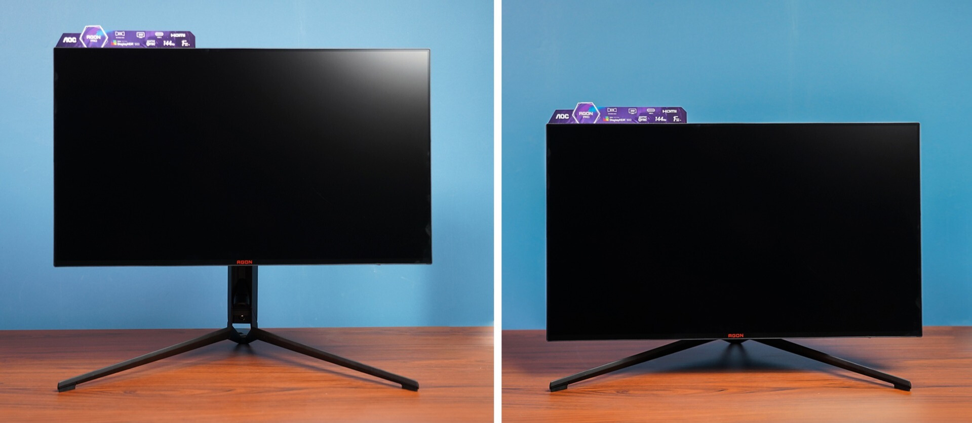 aoc144hz和166hz广色域显示器的区别,aoc24.5寸240hz显示器评测