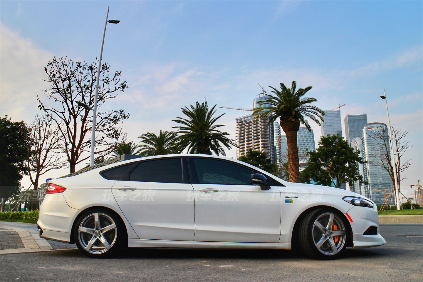 福特蒙迪欧2024新款改装门把手,2020款蒙迪欧个性改装灯光效果