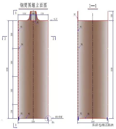 简易桥梁设计图纸大全,桥梁设计简图配上说明性文字