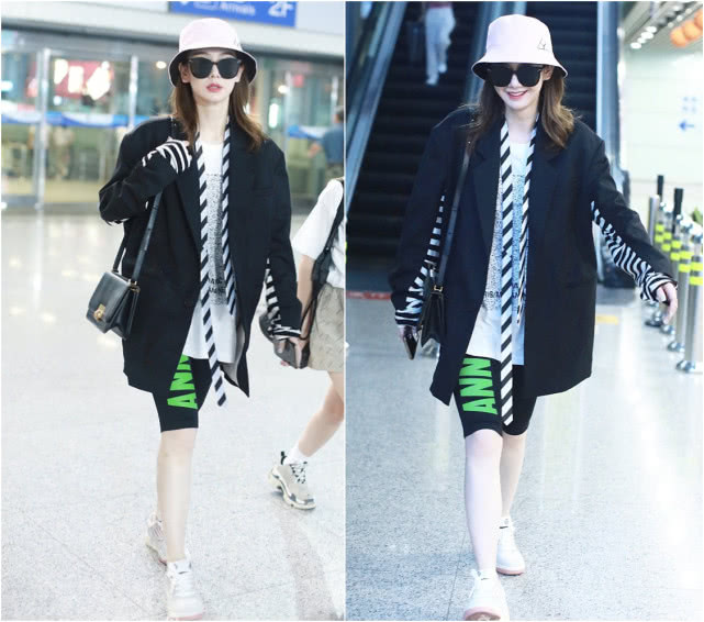 何穗杨幂穿的什么,杨幂黑色蓬蓬裙穿搭