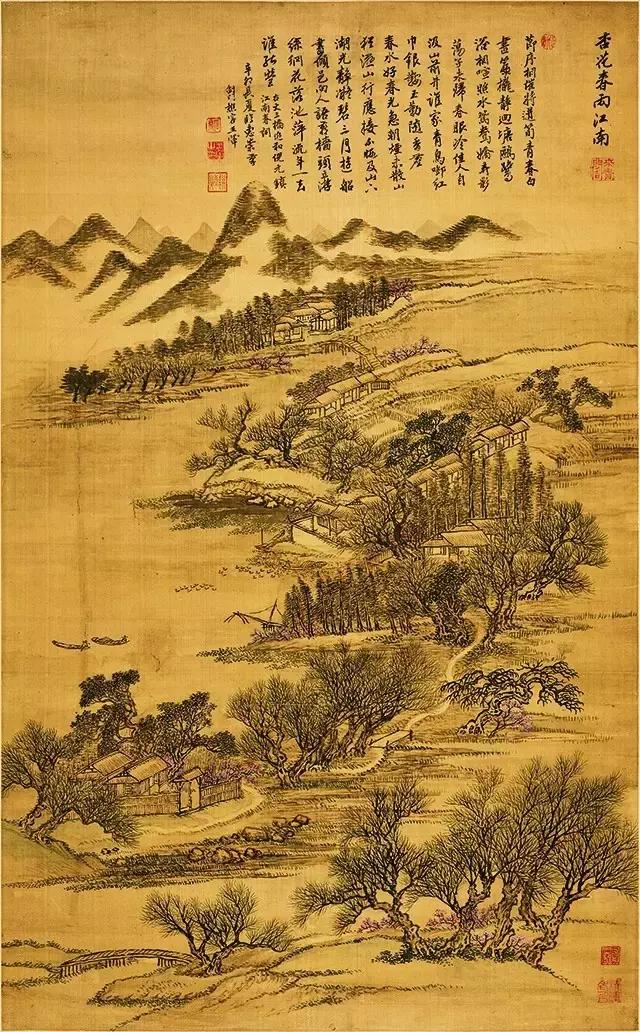 历代著名画家画春天,画家笔下的春天图片