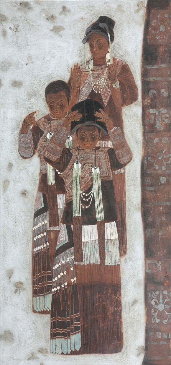 栗东旭画家作品,栗东旭国画