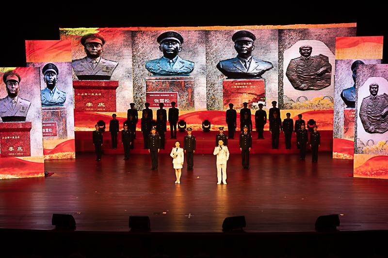 合肥市公安局举行庆祝中国*产党共**成立100周年主题文艺活动