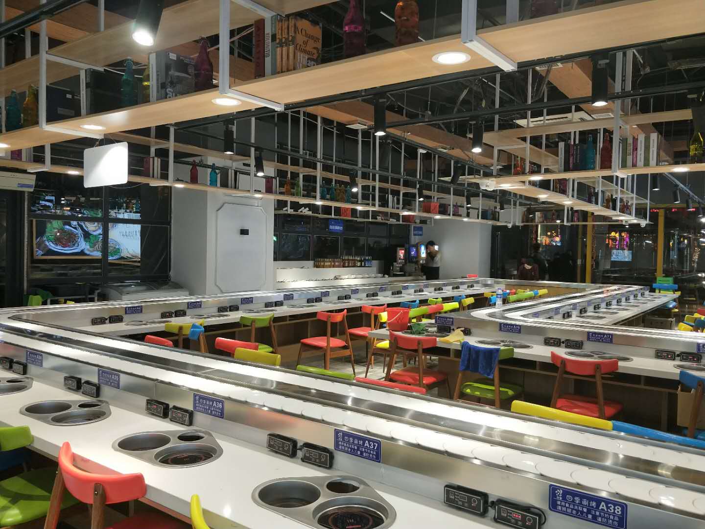 旋转小火锅安装要求,旋转小火锅机器安装视频