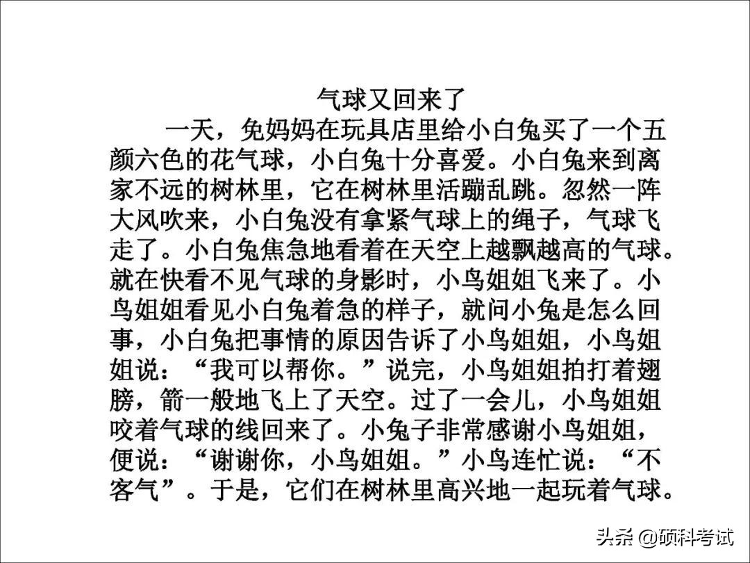 一二年级语文看图写话专项练习:20个详细教程+练习范文,可*载下**