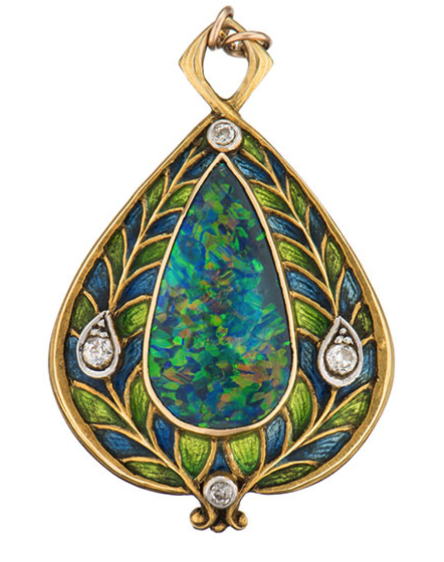 欧泊顶级珠宝图片,便宜又好看的天然宝石欧泊