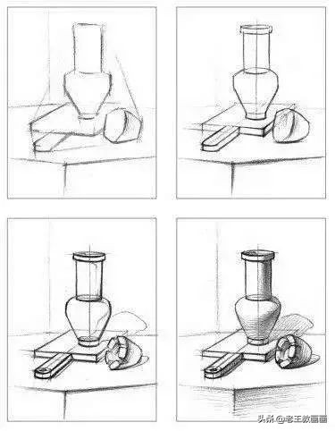 学画素描入门教程,学画人像素描应该先练会啥