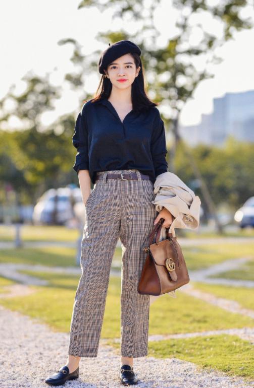 阔腿裤怎么才能穿出好效果,阔腿裤的5种时髦穿搭