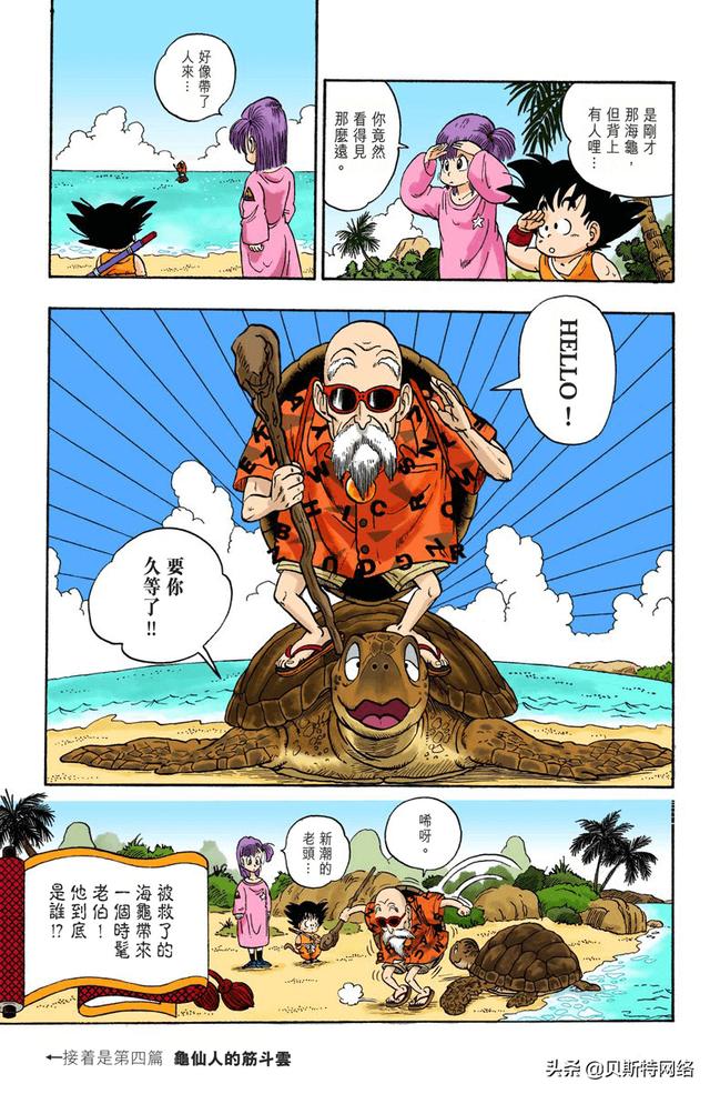 看龙珠感悟,龙珠龟仙人看布尔玛