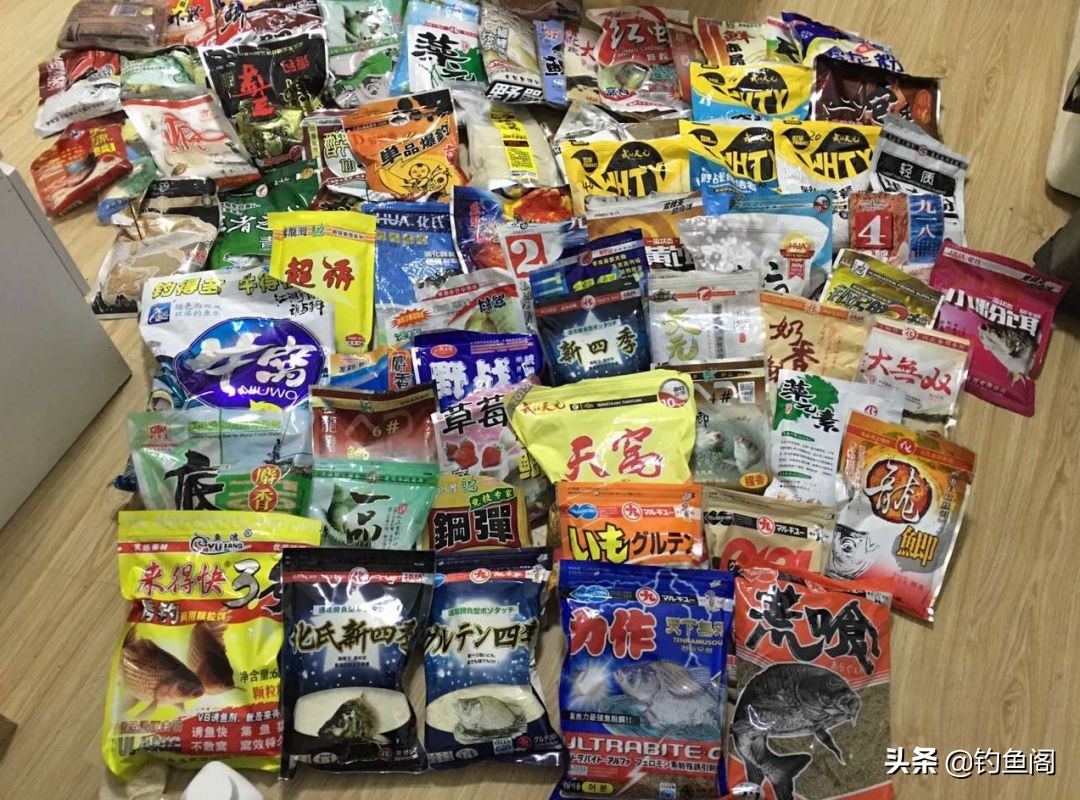 哪几种饵料销量最高？特意去渔具店打听，原来这10款最受欢迎