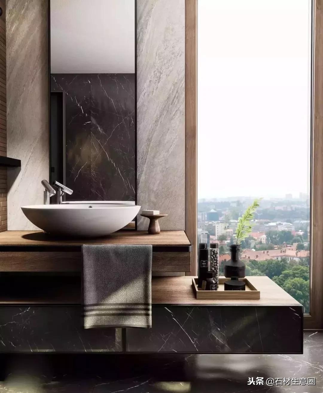 大理石：高级黑，一半是设计，一半是艺术