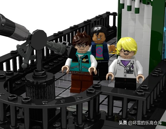 万赞俱乐部里的亮眼作：充满科技感的乐高天文台，可惜不量产
