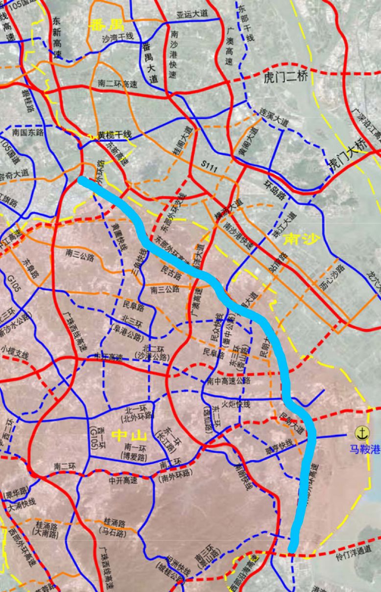 深中通道高速规划,东部外环高速何时动工