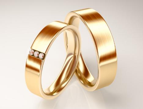 婚戒黄金一对多少克合适,婚戒黄金多少钱一克