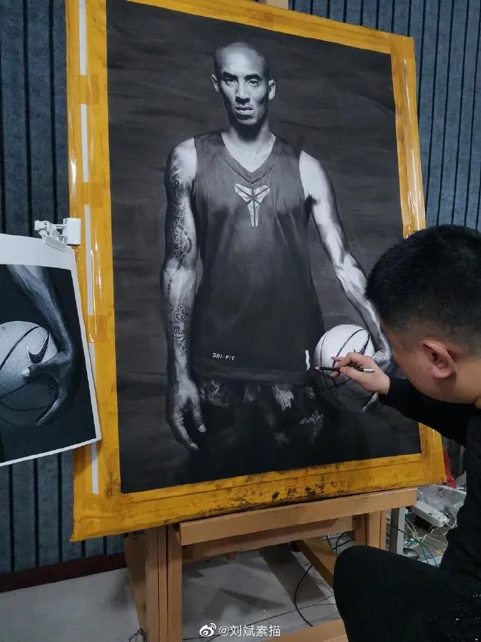 刘斌素描技法用的绘画材料,刘斌素描用的什么笔