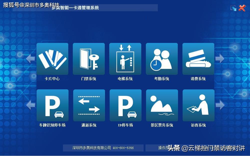 企业智能一卡通人脸指纹识别、刷卡、二维码含梯控、门禁等配置
