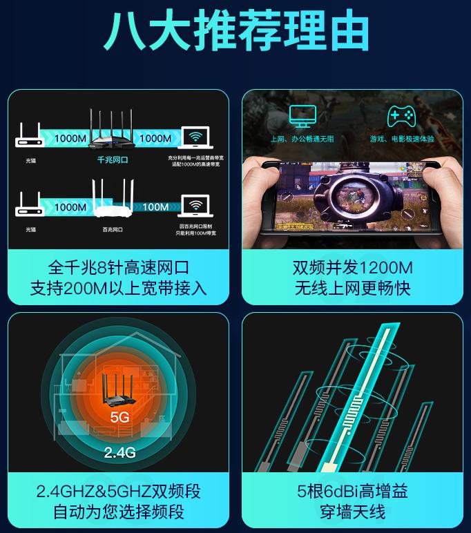 wifi5路由器推荐百元左右,wifi5路由器性价比高推荐