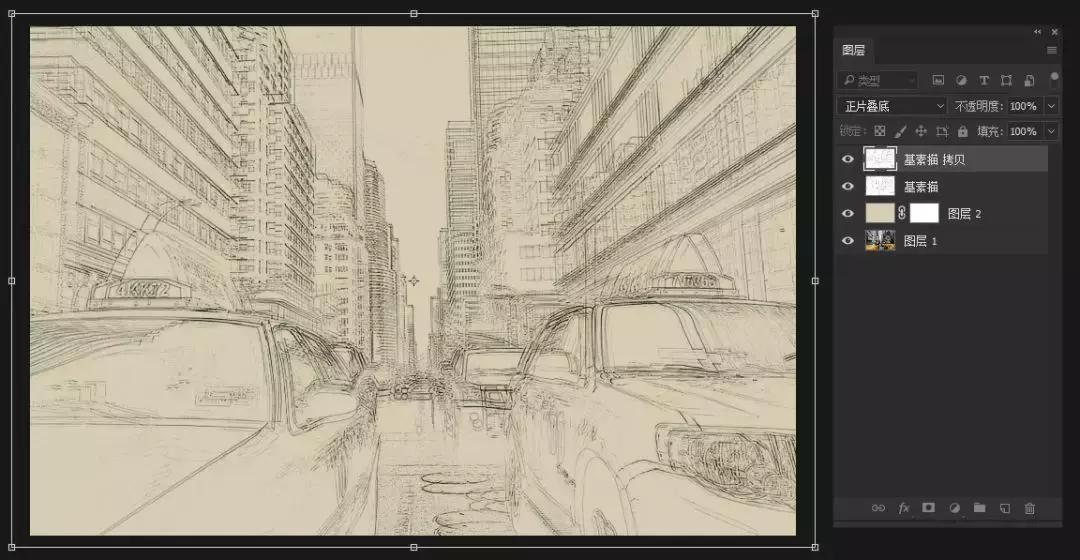 如何在AdobePhotoshop中创建素描效果