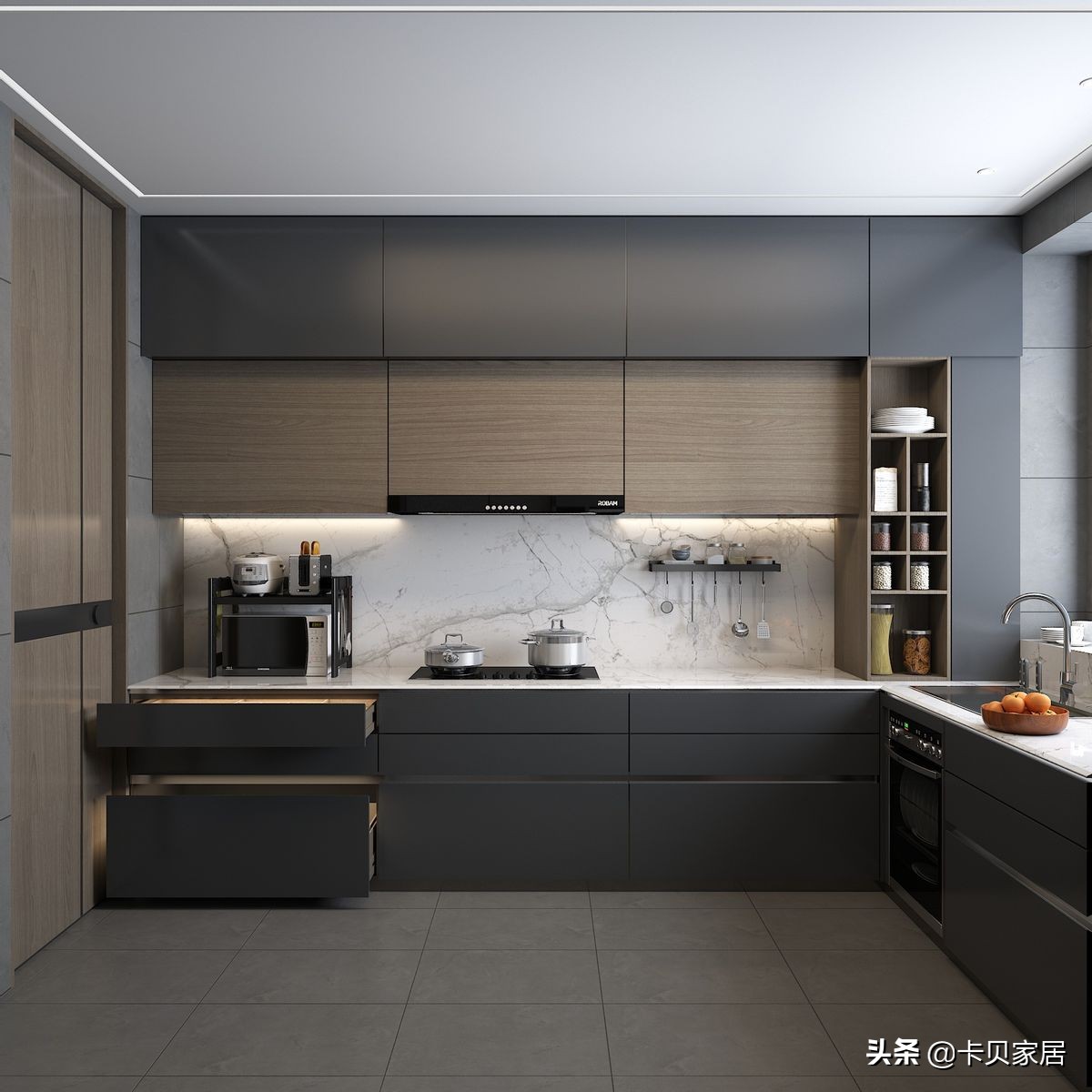 卡贝厨房橱柜,卡贝厨房家装