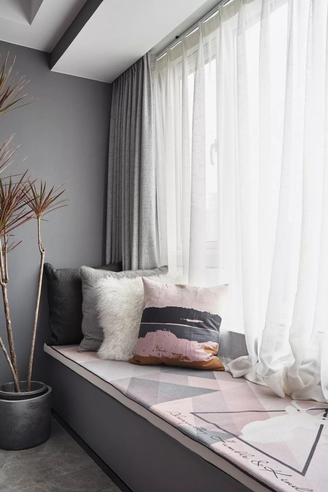 灰调极简风格的公寓,单身公寓高级灰墙面轻奢风格装修