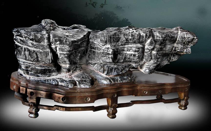 灵璧石摆放在家中哪个位置,怎么判断灵璧石好不好